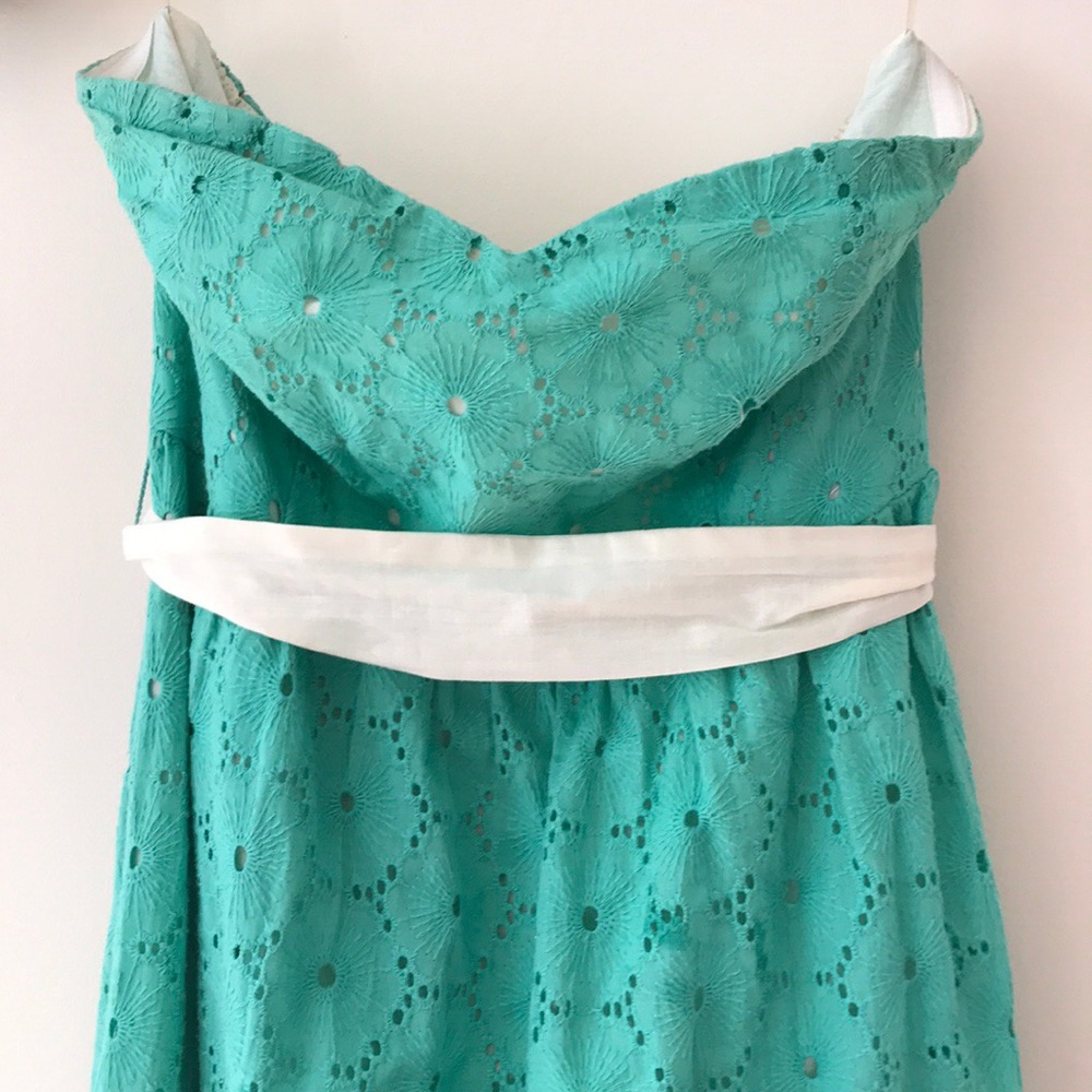 Strapless spring dress - Picture 2 of 4